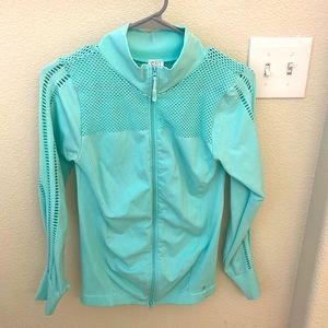 Turquoise Workout Jacket